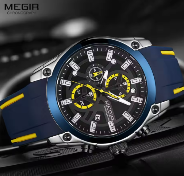 Reloj MEGIR Deportivo Vintage - Imagen 5