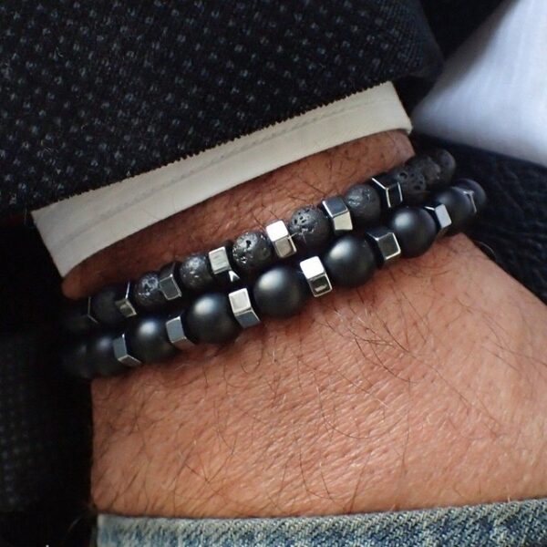 Pulsera Pack De Piedras Naturales - Imagen 2