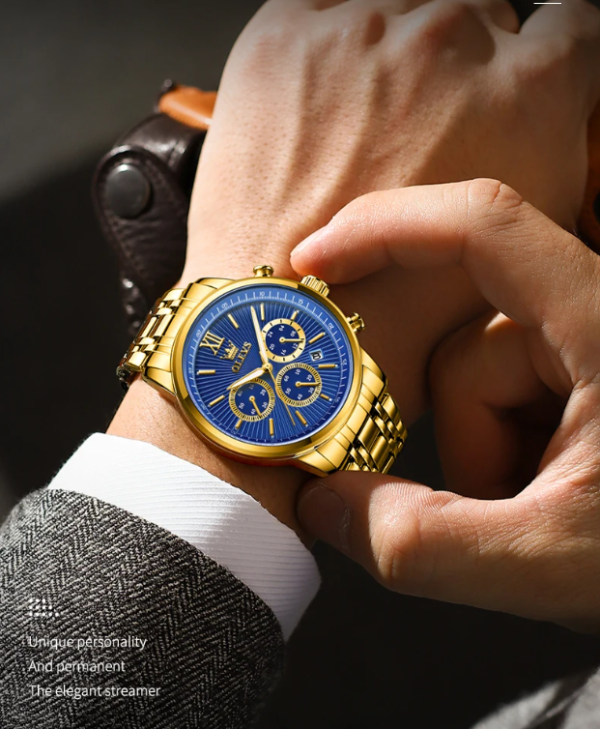 Reloj OLEVS Imperial Blue - Imagen 5