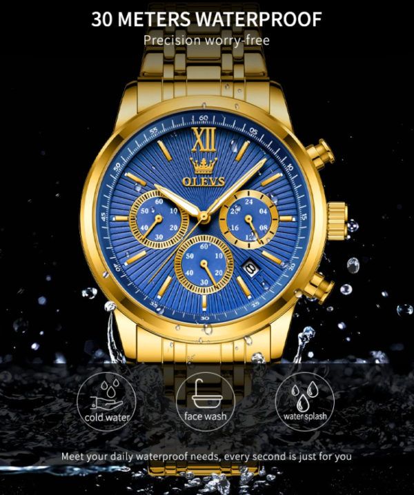 Reloj OLEVS Imperial Blue - Imagen 6