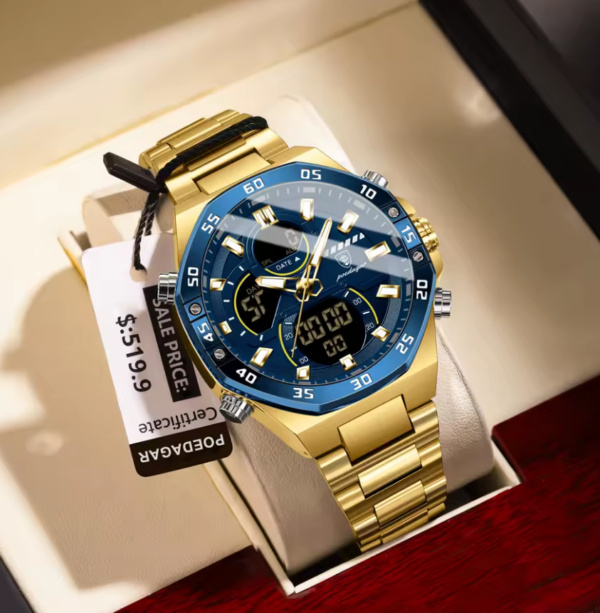 Reloj POEDAGAR Golden Digital - Imagen 2