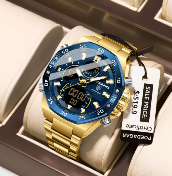Reloj POEDAGAR Golden Digital - Imagen 3