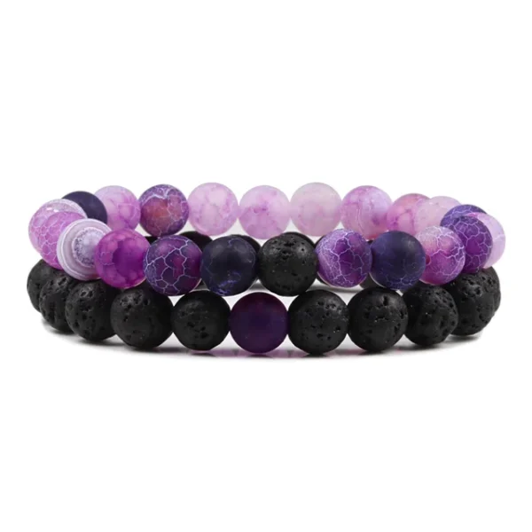 Pulsera Pack De Piedras Naturales - Imagen 8