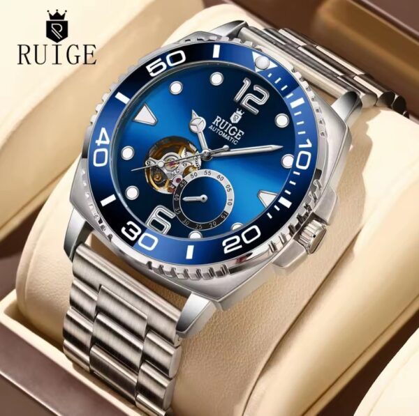 Reloj RUIGE Blue Skeleton Automático
