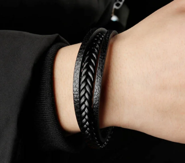 Pulsera Sombra de Cuero - Imagen 2