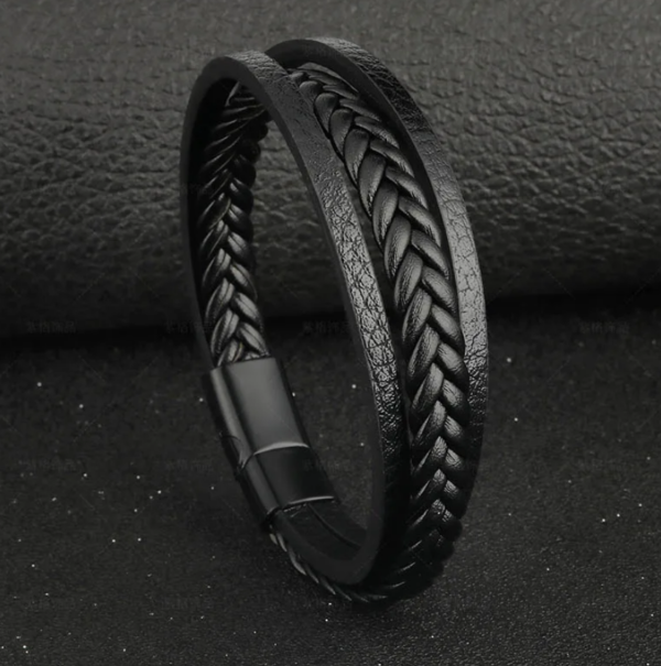 Pulsera Sombra de Cuero