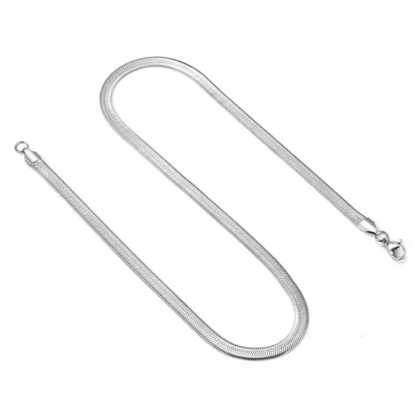 Collar Serpiente de Acero Inox - Imagen 4