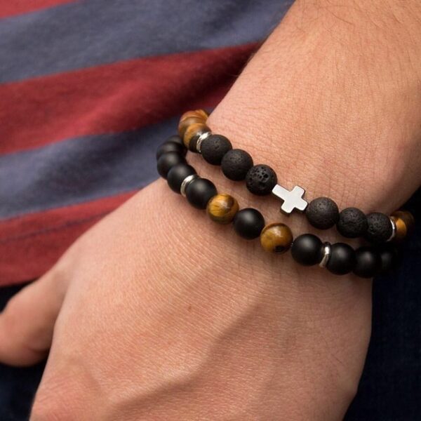 Pulsera Pack De Piedras Naturales