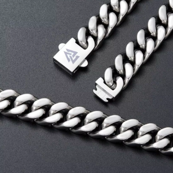 Pulsera Viking Cast de Cadena Cubana 21cm - Imagen 3