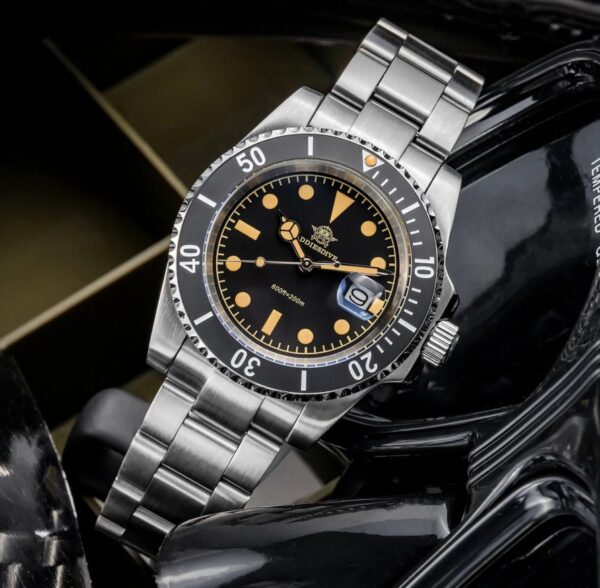 Reloj ADDIESDIVE SubmarinE 200M Black - Imagen 4