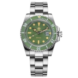 Reloj ADDIESDIVE Submarine 200M Green