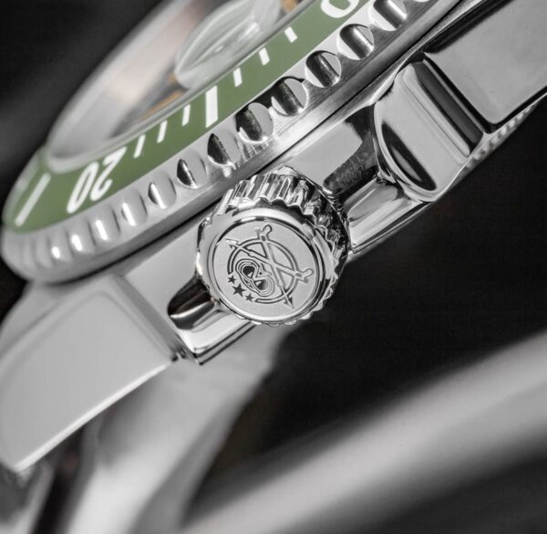 Reloj ADDIESDIVE Submarine 200M Green - Imagen 4