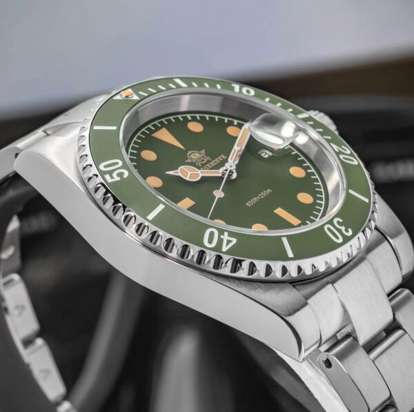 Reloj ADDIESDIVE Submarine 200M Green - Imagen 5