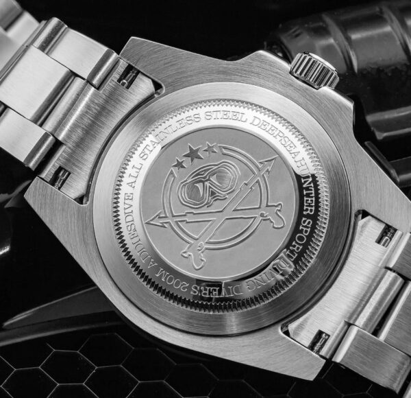 Reloj ADDIESDIVE Submarine 200M Green - Imagen 7