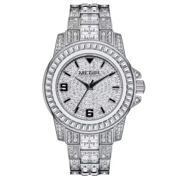 Reloj MEGIR Diseño Diamantes de Lujo
