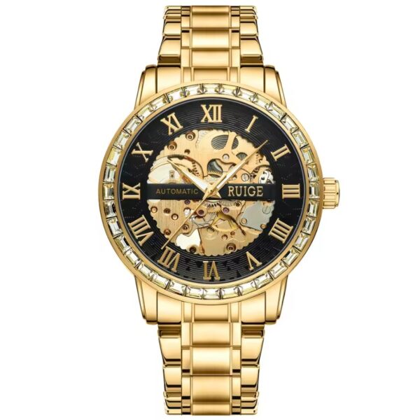Reloj RUIGE Automatico Mecanico Imperial Gold